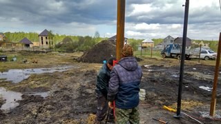 Заказать монтаж винтовых свай в Копейск - цена под ключ с доставкой от 1830 шт