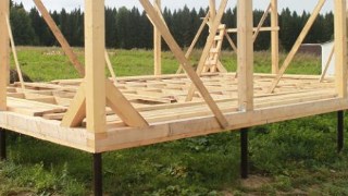Сарай на винтовых сваях или хозблок на сваях Копейск цена от 2491 руб. / шт.