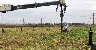 Установка винтовых свай Копейск цена от 3050 руб.