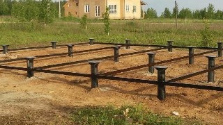 Установка и монтаж - винтовые сваи в Копейске для свайного фундамента дома. Цена от 2033 руб - видео закручивание